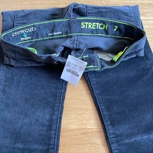 NWT J. Crew boys size 7 corduroy gray pants